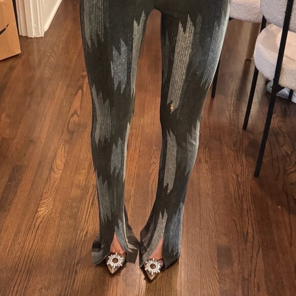 Norma Kamali Printed Spat Legging - Picture 1 of 3